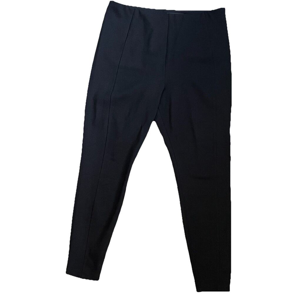 Liverpool Pants Women's 16 Regular Black Flat Front 133647